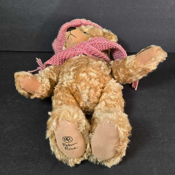 Robin Rive "Jennifer" 33/500 Country Life Bear New Zealand Mohair Jointed 15” - Picture 11 of 13
